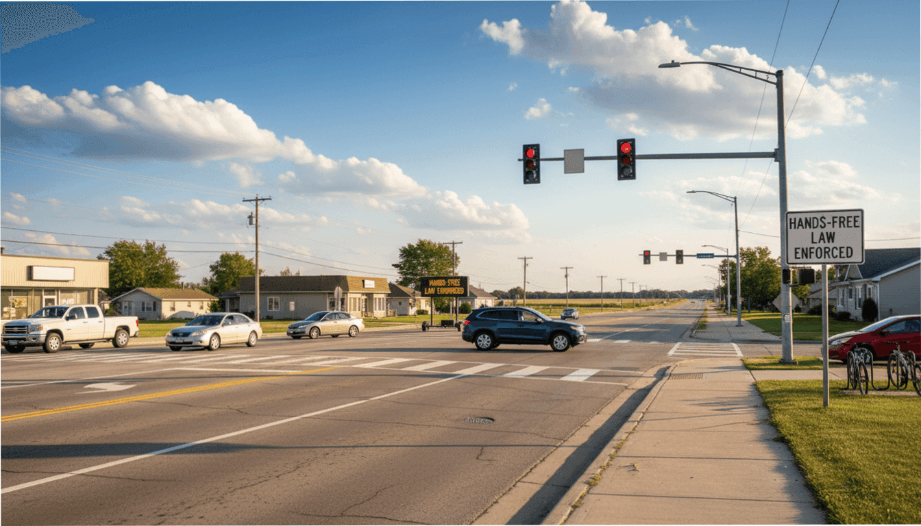 Iowa’s New Hands-Free Driving Law in 2026: What Drivers Need to Know